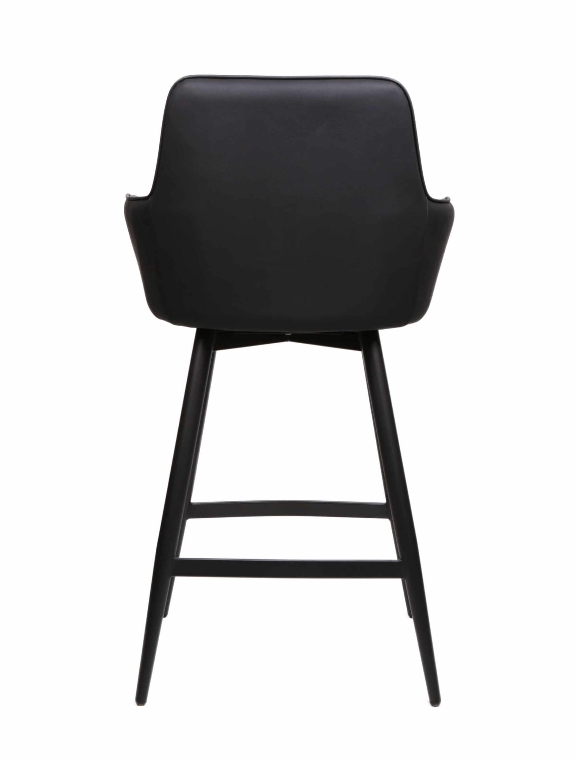 FURNISHINGS MATE SOPHIE COUNTER STOOL BLACK SET OF TWO CS 6400-BL-MB niagara