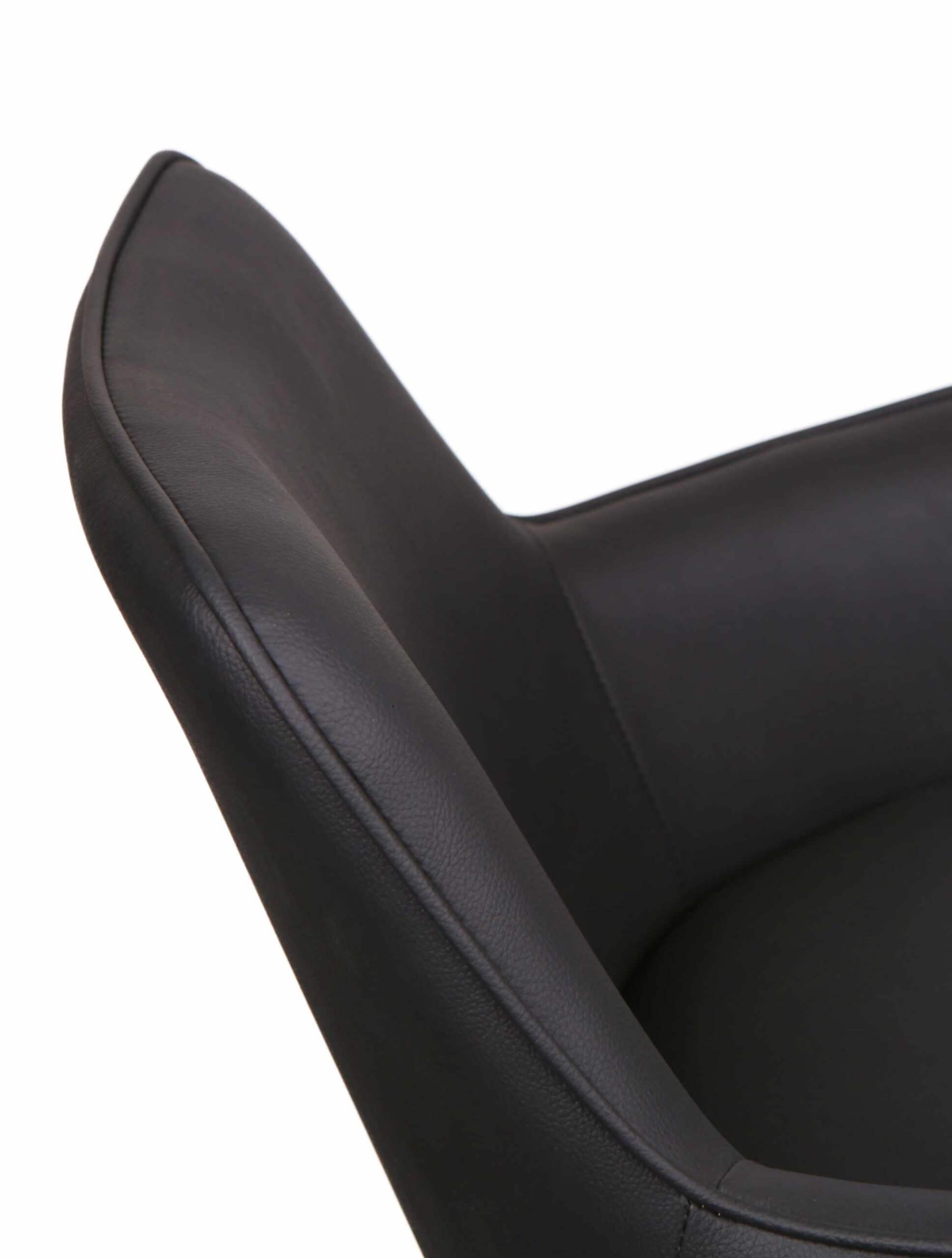 FURNISHINGS MATE SOPHIE COUNTER STOOL BLACK SET OF TWO CS 6400-BL-MB niagara