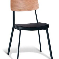 FURNISHINGS MATE THEO CHAIR BLACK SET OF TWO DC 667-OAK- MB brockville