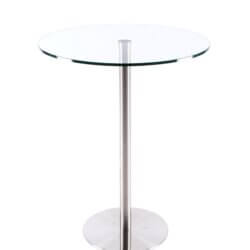 FURNISHINGS MATE ARIS 32" ROUND BAR HEIGHT TABLE DT002 BH midlland