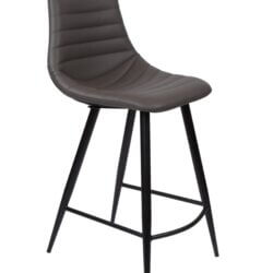 FURNISHINGS MATE LEE COUNTER STOOL GREY SET OF TWO BS 253-GR-MB burlington