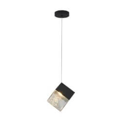 BETHEL BLACK FRAME CUBED PENDANT GL445P8BK newmarket