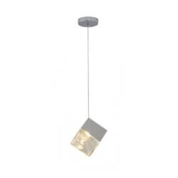 BETHEL CHROME FRAME CUBED PENDANT GL445P8CH niagara