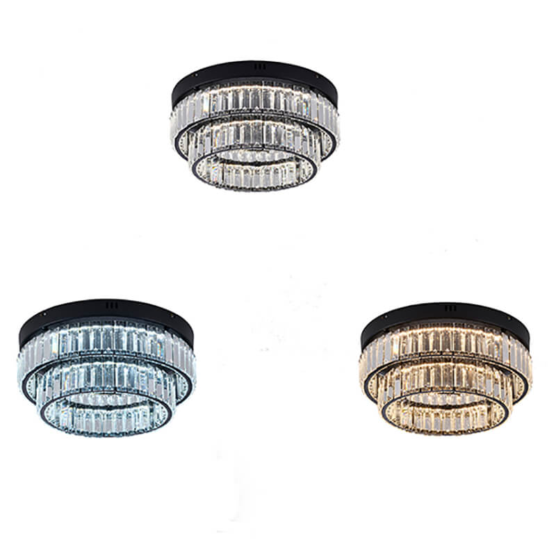 BETHEL ROUND SATIN BLACK FLUSH MOUNT GL450FM15BK brockville