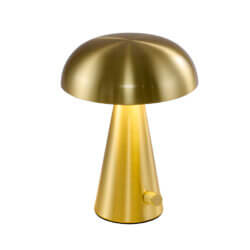 BETHEL SATIN BRASS MUSHROOM TABLE LAMP BTG103BR edmonton