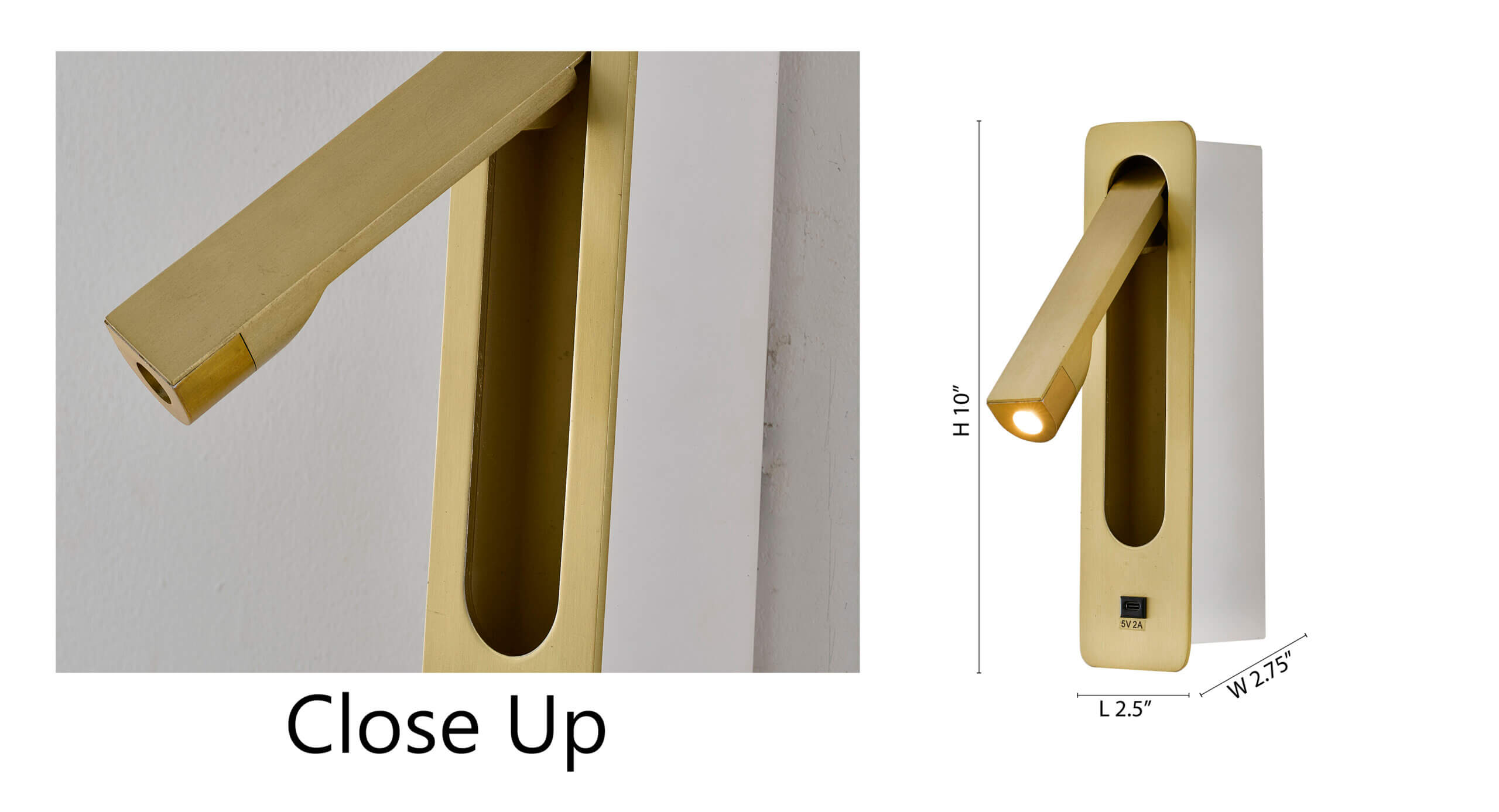 BETHEL LED WALL SCONCE BTG104BR vancouver