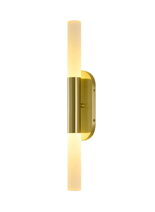 BETHEL SATIN BRASS WALL SCONCE BLT103W22BR perth