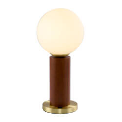 BETHEL WOOD TABLE LAMP BTG102BR monton