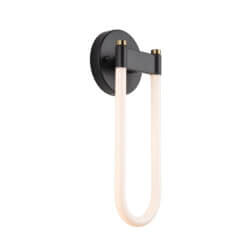 ARTCRAFT CASCATA LED WALL SCONCE AC6814BK monton