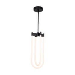 ARTCRAFT CASCATA LED PENDANT AC6815BK quebec city