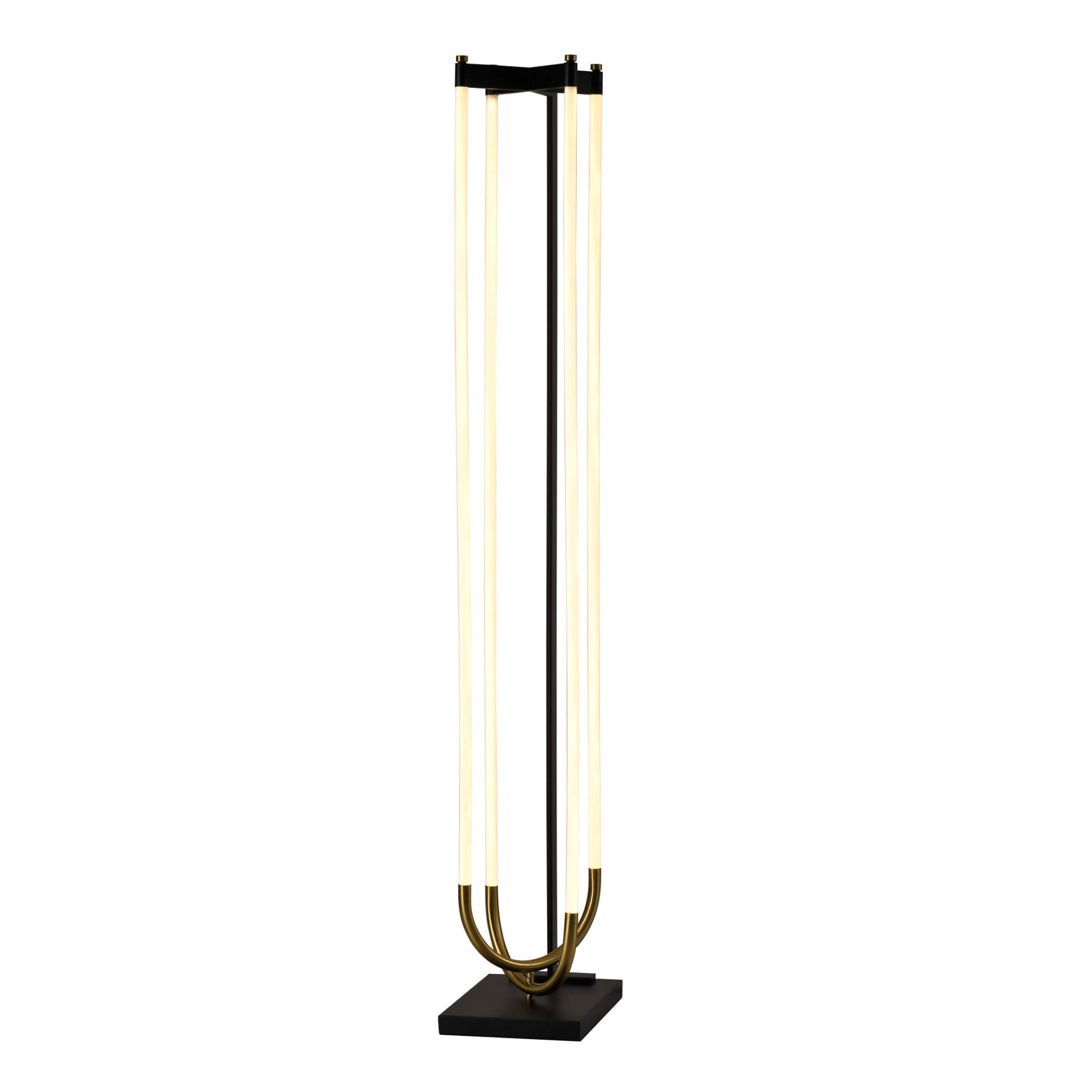ARTCRAFT CASCATA LED FLOOR LAMP AC6816BK montreal