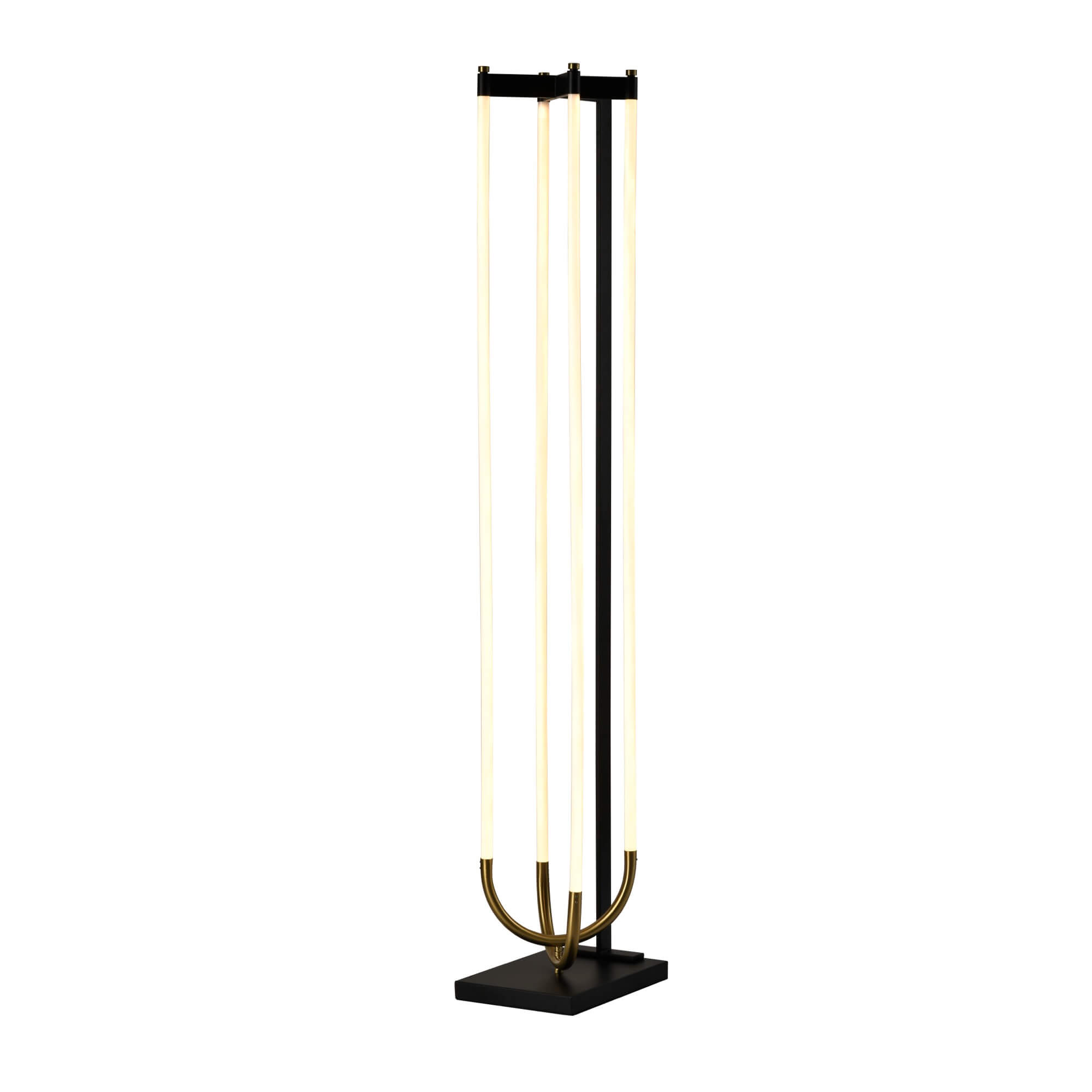 ARTCRAFT CASCATA LED FLOOR LAMP AC6816BK montreal