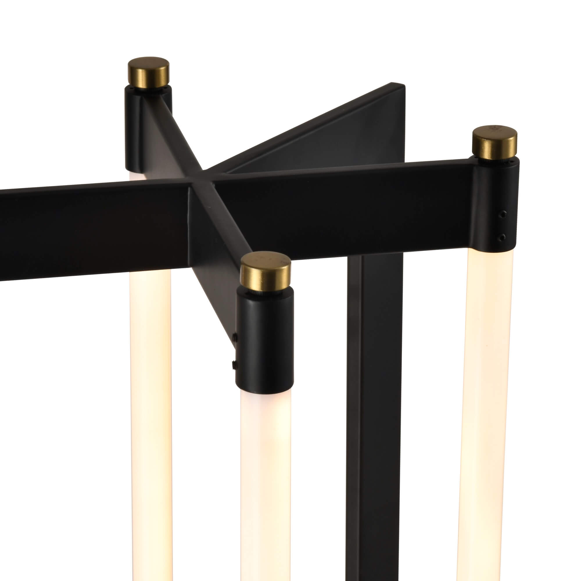ARTCRAFT CASCATA LED FLOOR LAMP AC6816BK montreal