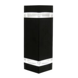DVI LIGHTING SUMMERSIDE 10.5" OUTDOOR SCONCE BLACK DVP115005BK montreal