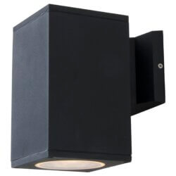 DVI LIGHTING SUMMERSIDE 8" OUTDOOR SCONCE BLACK DVP115016BK belleville