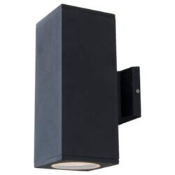 DVI LIGHTING SUMMERSIDE 12" OUTDOOR SCONCE BLACK DVP115017BK vaughan
