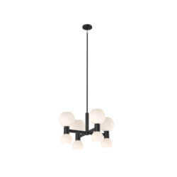 DVI LIGHTING LILLOOET 8 LT CHANDELIER EBONY DVP49424EB-TO edmonton
