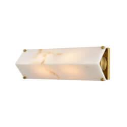 DVI LIGHTING PAVILION SCONCE BRASS DVP49601BR-BFA kleinburg