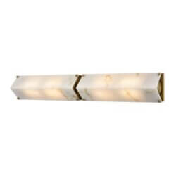 DVI LIGHTING PAVILION VANITY BRASS DVP49644BR-BFA caledon