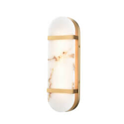 DVI LIGHTING JASPER 18" LED VANITY BRASS DVP49722BR-BFA port elgin