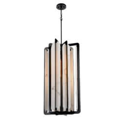 DVI LIGHTING JASPER 18" FOYER EBONY DVP49749EB-GFA midland