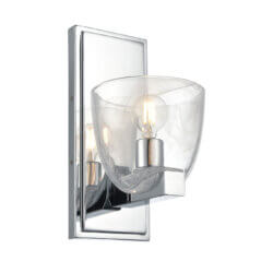DVI LIGHTING CHALICE SCONCE CHROME DVP49801CH-MS bracebridge