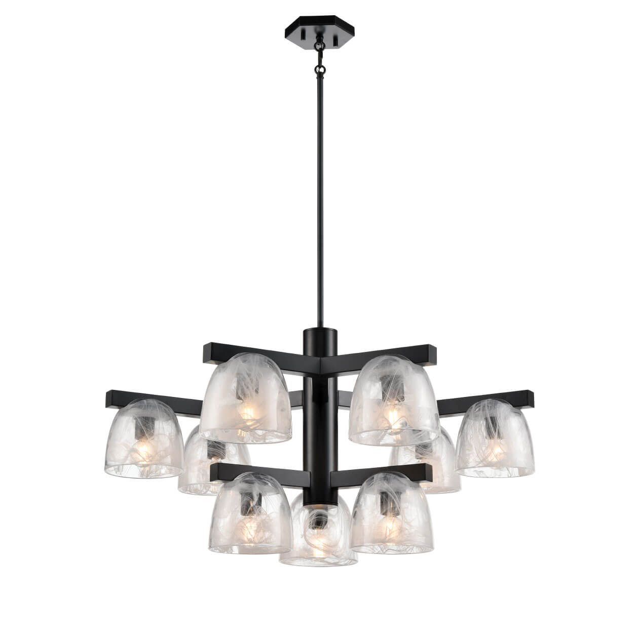 DVI LIGHTING CHALICE 9 LT PENDANT EBONY DVP49829EB-MS kingston