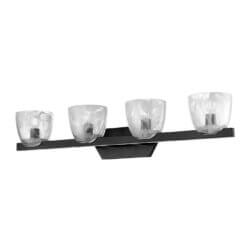 DVI LIGHTING CHALICE 4 LT VANITY EBONY DVP49844EB-MS huntsville