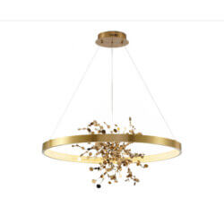 BETHEL CONFETTI LED CHANDELIER GOLD GL350C32G-2 vaughan
