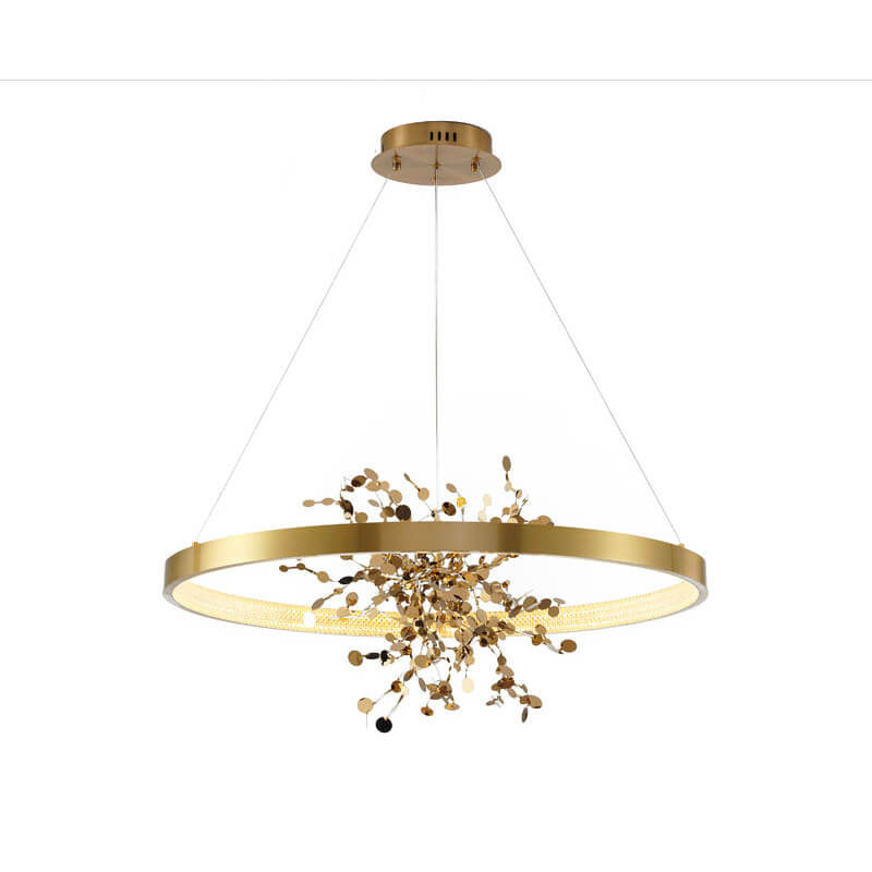 BETHEL CONFETTI LED CHANDELIER GOLD GL350C32G-2 vaughan