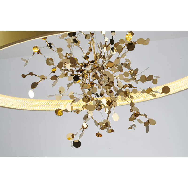 BETHEL CONFETTI LED CHANDELIER GOLD GL350C32G-2 vaughan