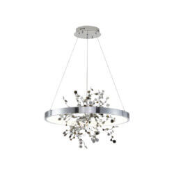 BETHEL CONFETTI LED CHANDELIER CHROME GL351C24CH-2 king city