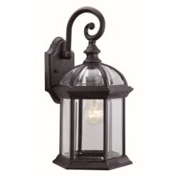 DVI LIGHTING HEXAGON OUTDOOR SCONCE OCA140800BK calgary