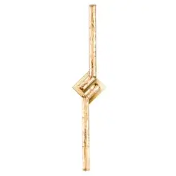 CWI LIGHTING CONTOUR LED 33" BRASS WALL LIGHT 1724W33-2-624 niagara