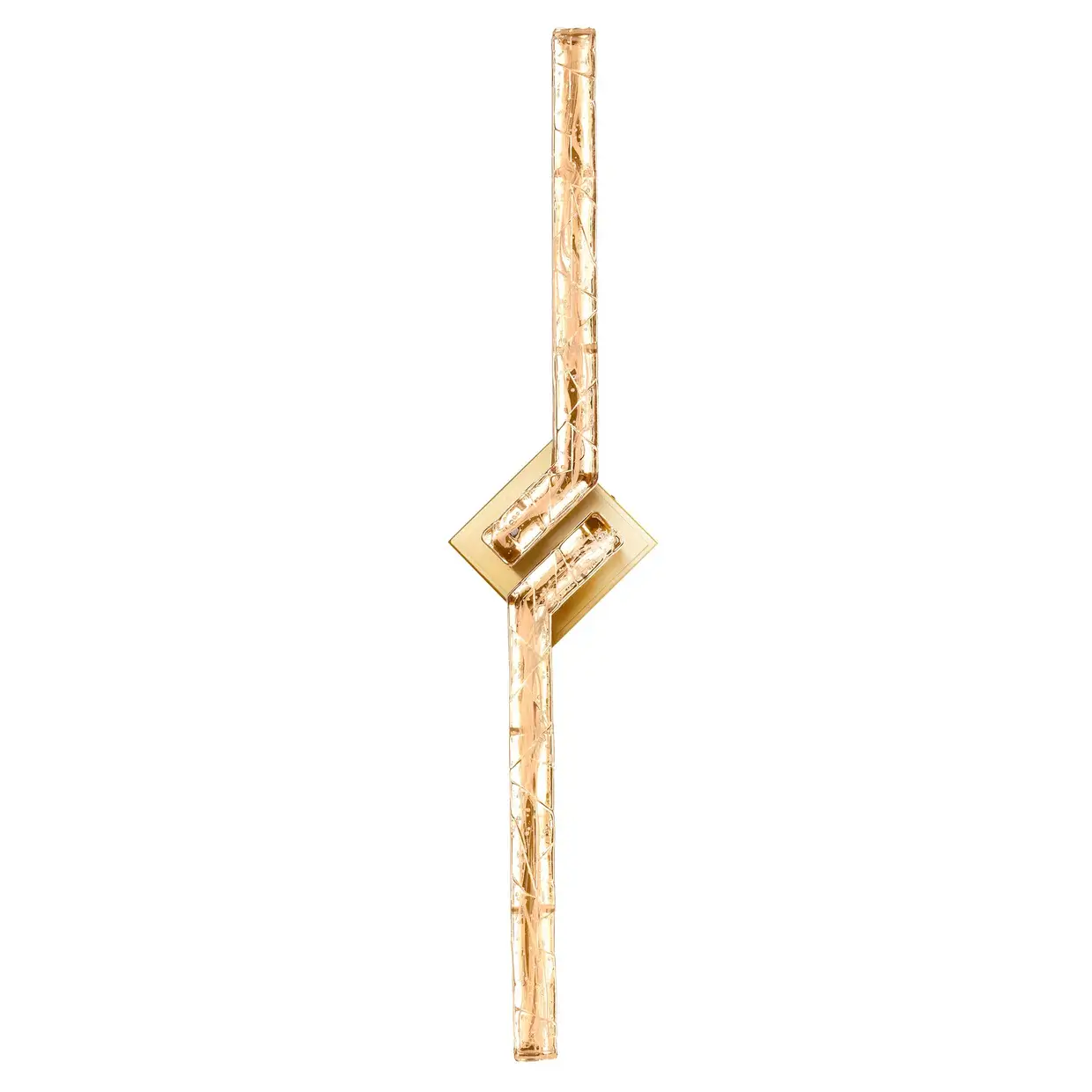 CWI LIGHTING CONTOUR LED 33" BRASS WALL LIGHT 1724W33-2-624 niagara