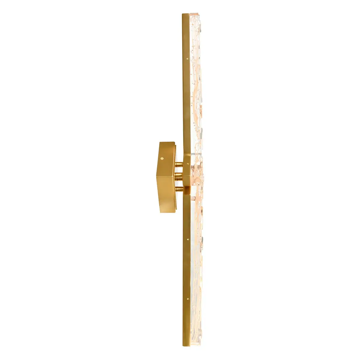 CWI LIGHTING CONTOUR LED 33" BRASS WALL LIGHT 1724W33-2-624 niagara