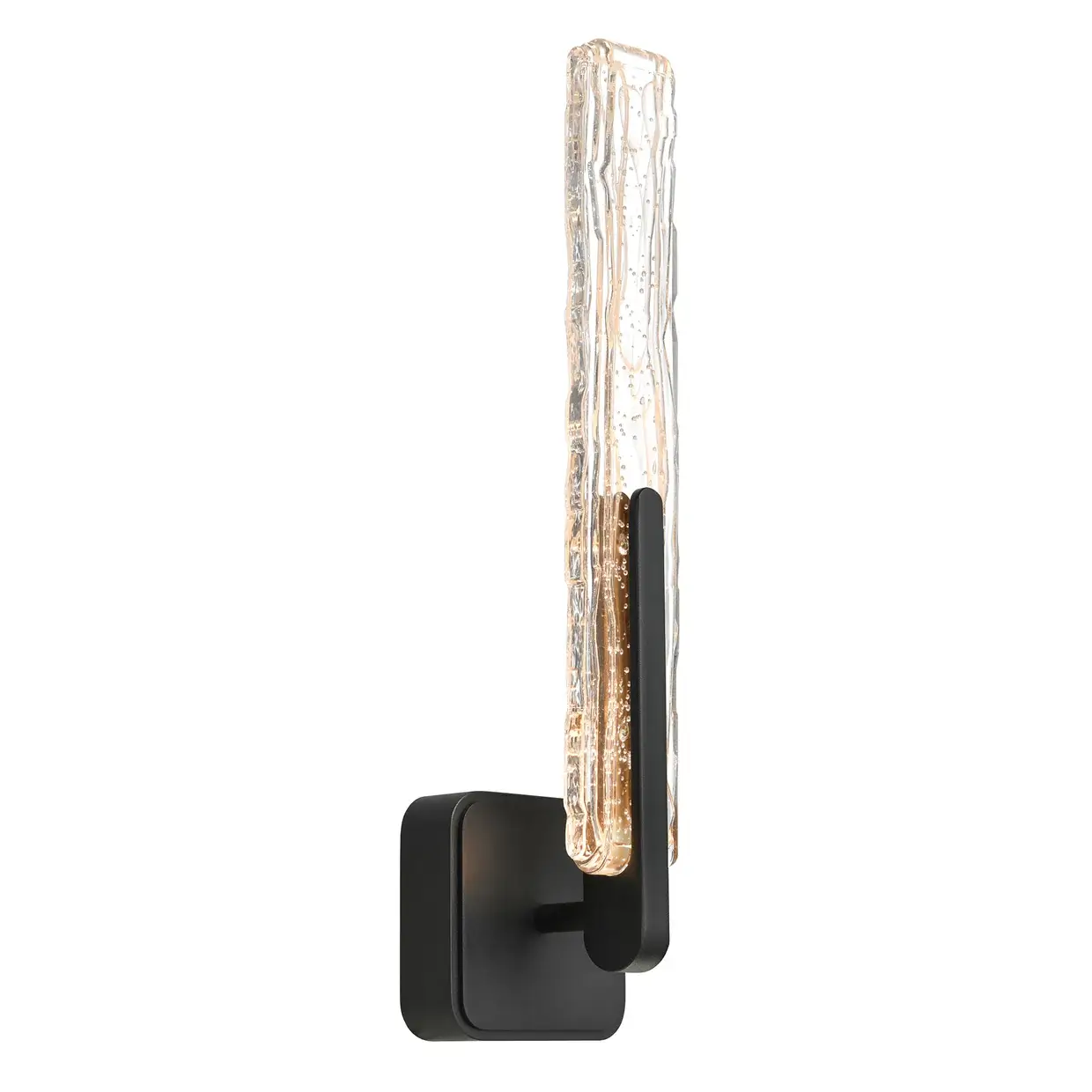 CWI LIGHTING CURVA LED 19" WALL LIGHT BLACK 1725W19-1-101-A huntsville