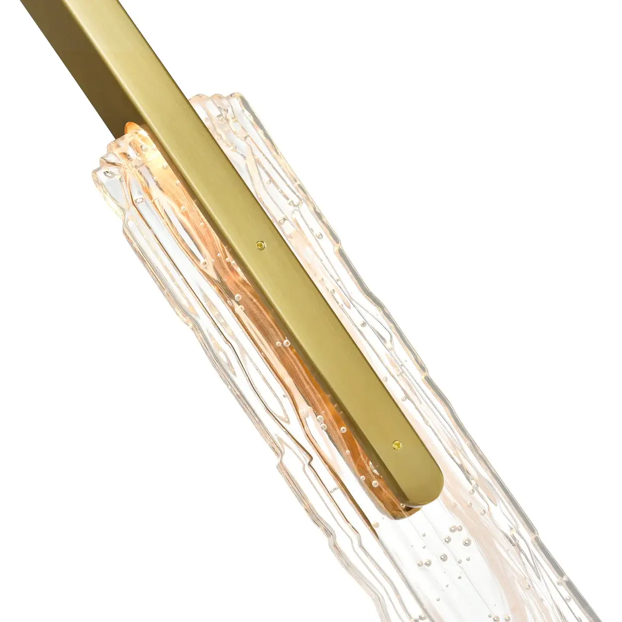 CWI LIGHTING CURVA LED 22" CHANDELIER BRASS1725P22-2-624 kingston