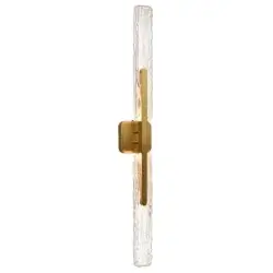CWI LIGHTING CURVA LED 36" WALL LIGHT BRASS 1725W36-2-624 toronto