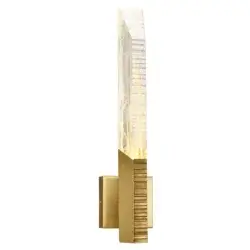 CWI LIGHTING PETRA LED 22" BRASS WALL LIGHT 1723W22-1-624 edmonton