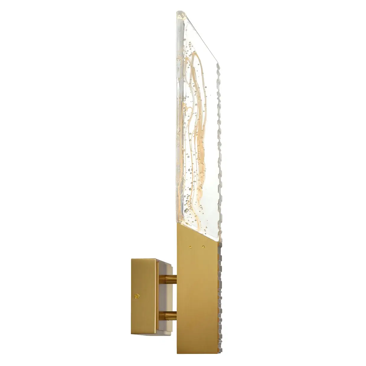 CWI LIGHTING PETRA LED 22" BRASS WALL LIGHT 1723W22-1-624 edmonton