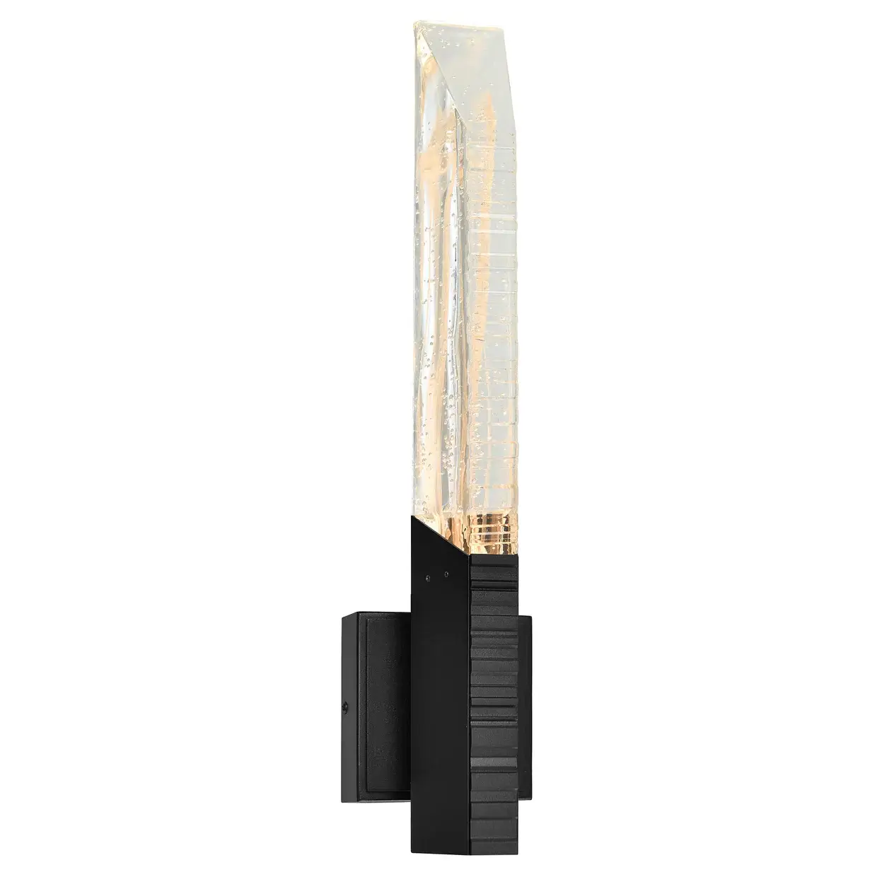CWI LIGHTING PETRA LED 22" BLACK WALL LIGHT 1723W22-1-101-A burlington