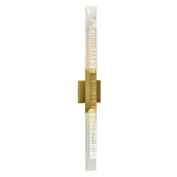 CWI LIGHTING PETRA LED 36" BRASS WALL LIGHT 1723W36-2-624 caledon