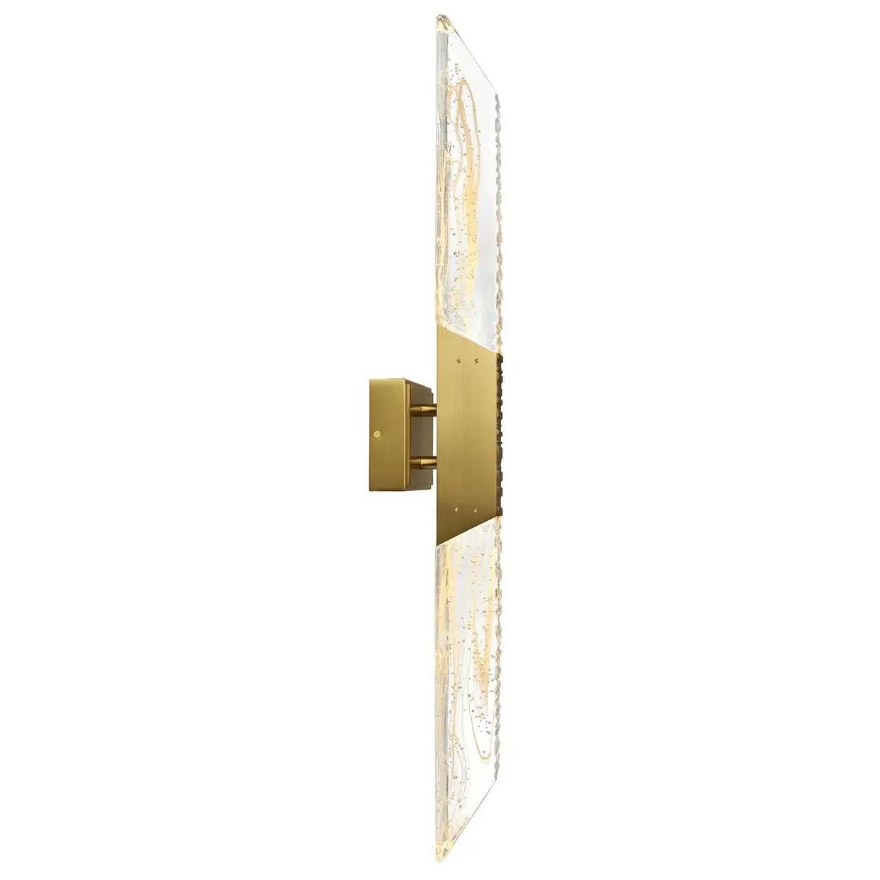 CWI LIGHTING PETRA LED 36" BRASS WALL LIGHT 1723W36-2-624 caledon