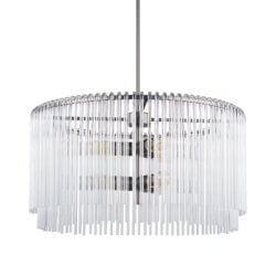 MERCANA ANNA GLASS RODS 6 LT CHANDELIER 67140 edmonton