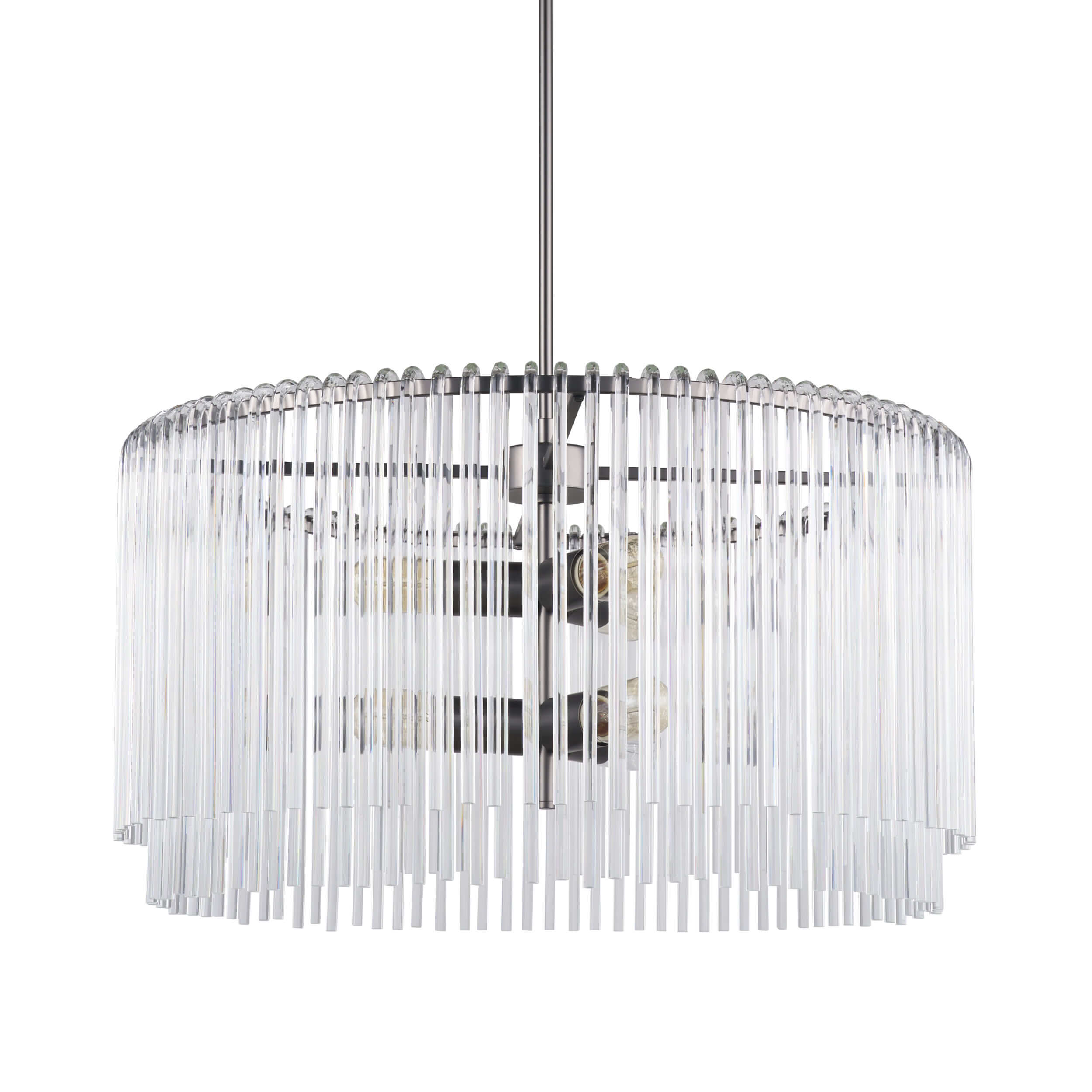 MERCANA ANNA GLASS RODS 6 LT CHANDELIER 67140 edmonton