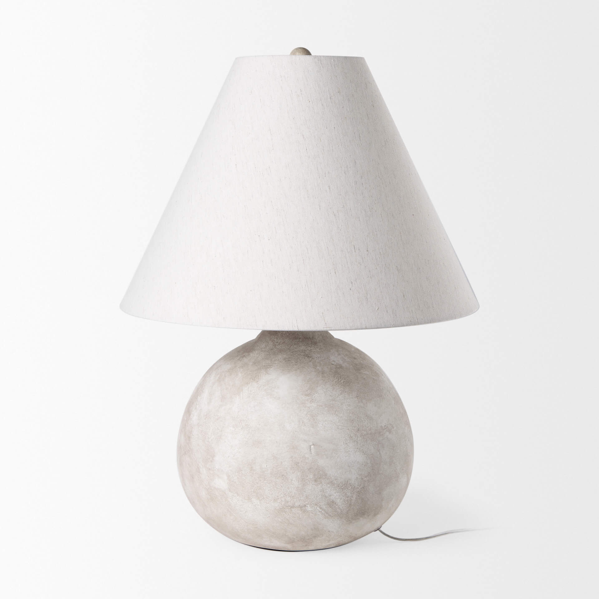 MERCANA MEHDI CREAM CERAMIC TABLE LAMP 70168 perth