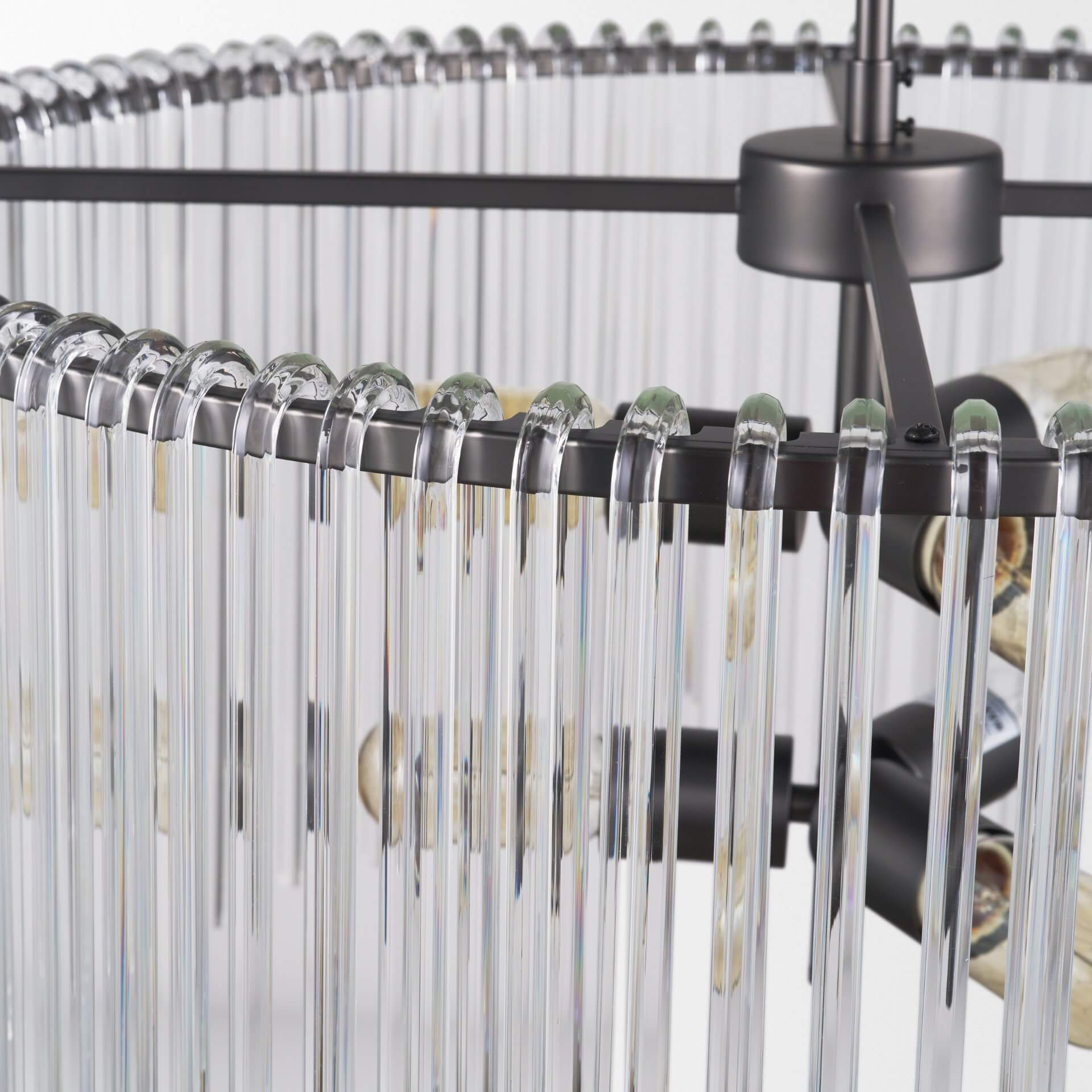 MERCANA ANNA GLASS RODS 6 LT CHANDELIER 67140 edmonton