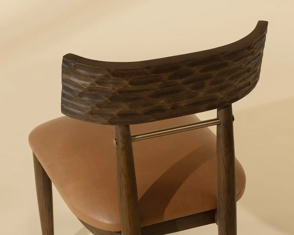 SUNPAN FLORIAN DINING CHAIR TAN SET OF TWO 112499 kelowna