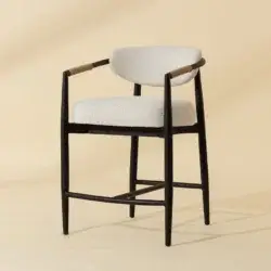 SUNPAN MARITA COUNTER STOOL - LOUIS CREAM 112728 woodbridge